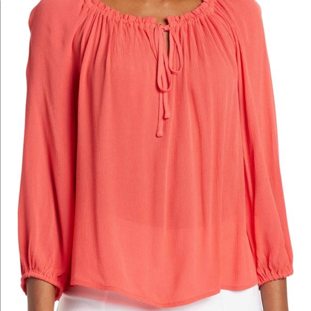 NWT Sanctuary Women’s Free Spirit Blouse Red Size Small